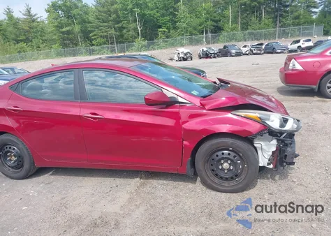 2016 Hyundai Elantra Se из США, поврежденный, VIN 5NPDH4AE6GH721058